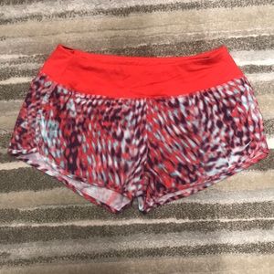 Nike multicolored running shorts
